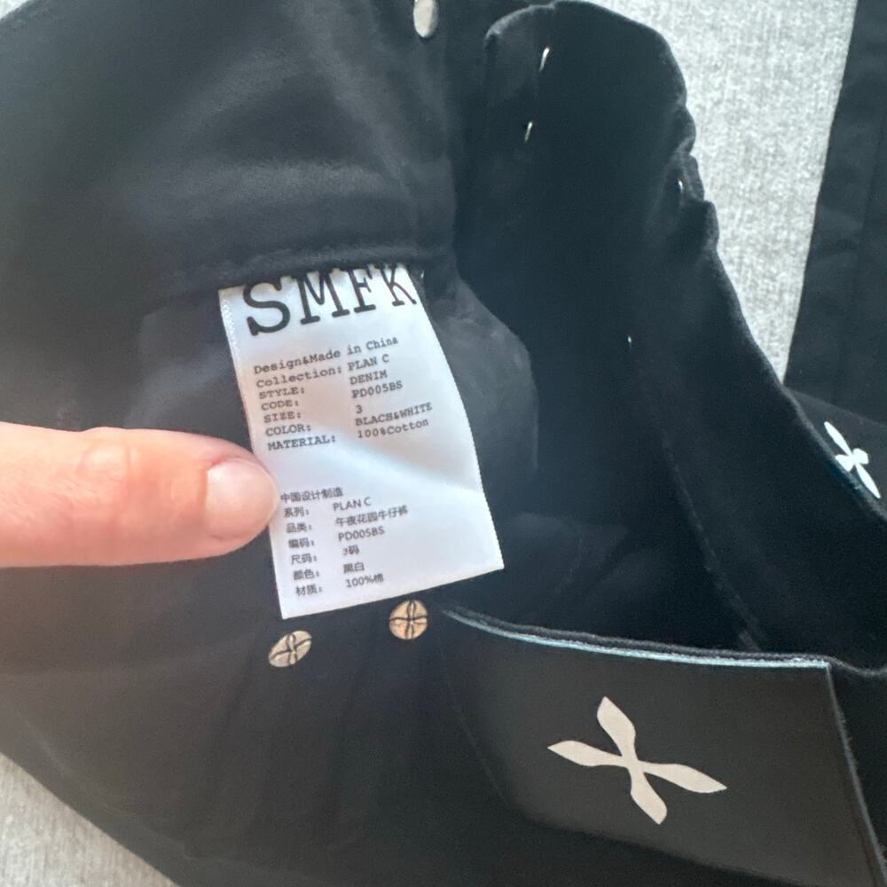 SMFK Mermaid Black Jeans - Picture 5 of 6